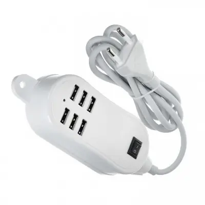 6 Port Multi USB HighQ Fast Charger for Samsung Galaxy S8 Plus image 2