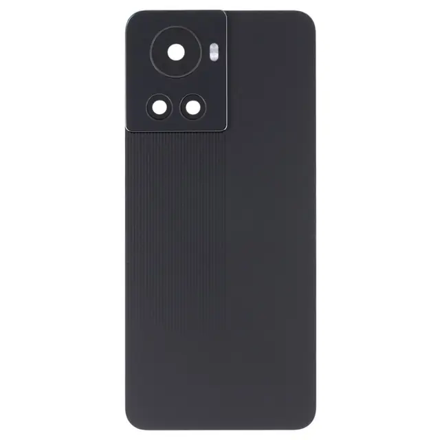 Back Panel Cover for OnePlus 10R 5G - Black image 2