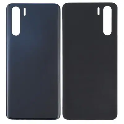 Back Panel Cover for Oppo F15 - Black