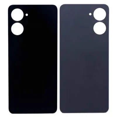 Back Panel Cover for Realme 10 Pro - Black