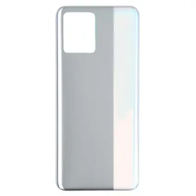Back Panel Cover for Realme 8 - Silver image 2