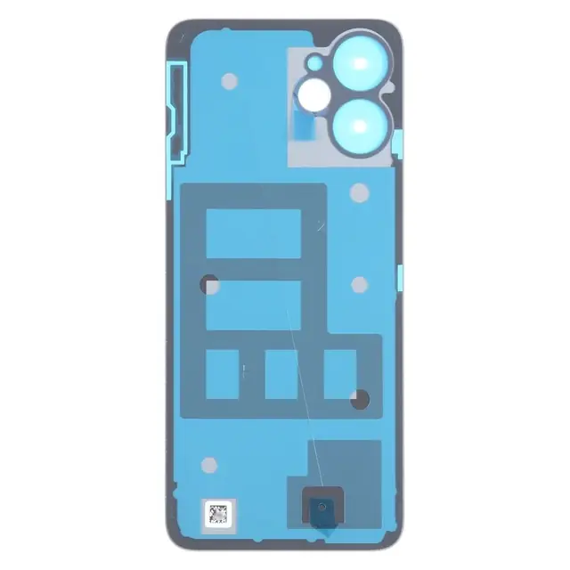 Back Panel Cover for Realme 9i 5G - Black image 3
