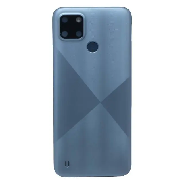 Back Panel Cover for Realme C21Y - Blue image 3
