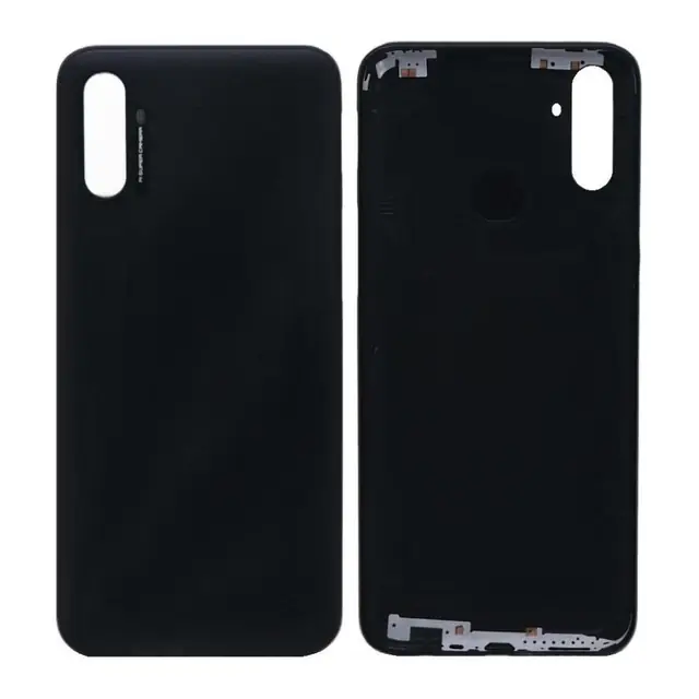 Back Panel Cover for Realme C3 - Black