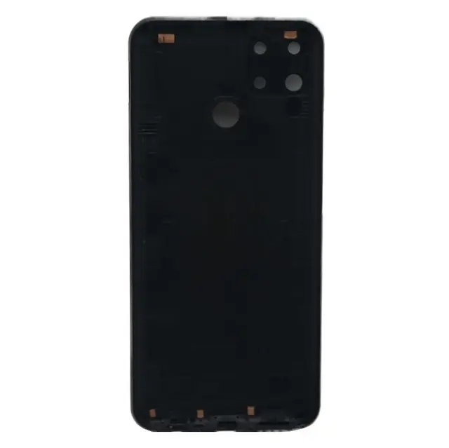 Back Panel Cover for Realme Narzo 30A - Black image 3