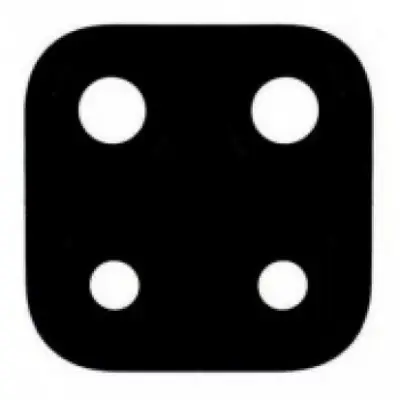 Camera Lens for Realme Narzo 20 Black image 2