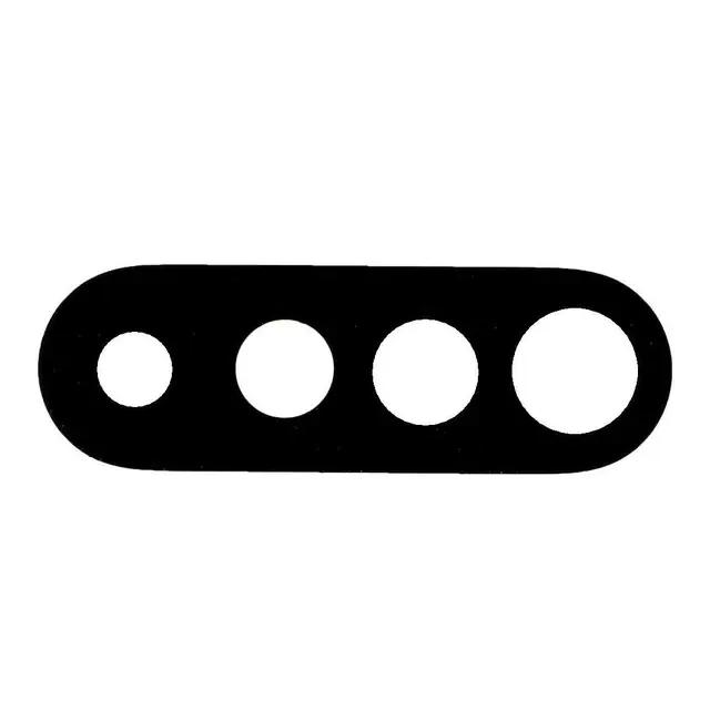 Camera Lens for Realme Narzo 30 Black image 2