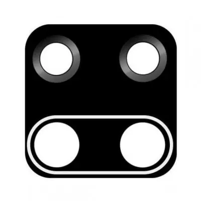 Camera Lens for Xiaomi Redmi Note 9 Pro Black image 2