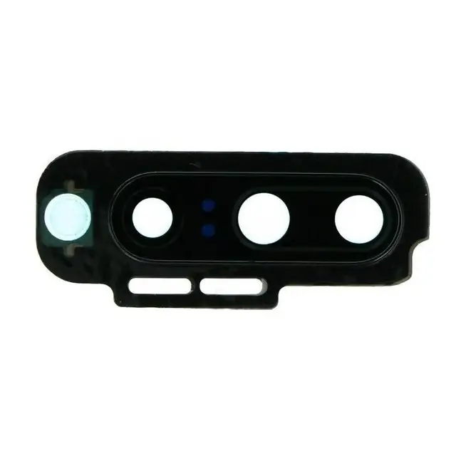 Camera Lens Glass with Frame for OnePlus 7 Pro Black image 2