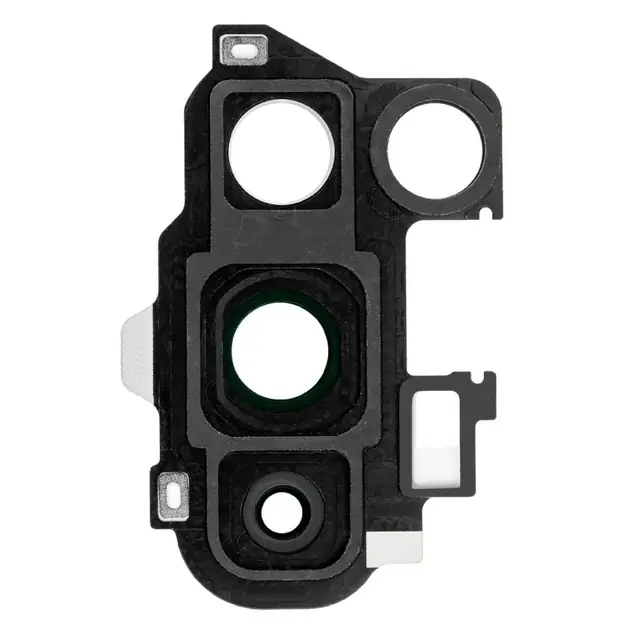 Camera Lens Glass with Frame for OnePlus 8 Pro Black image 2