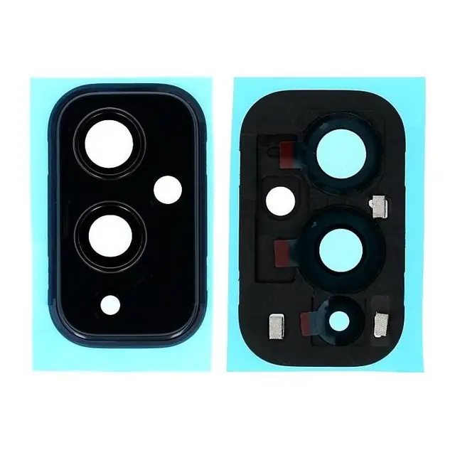 Camera Lens Glass with Frame for OnePlus 9 Black
