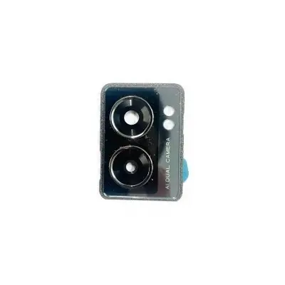 Camera Lens Glass with Frame for Oppo K10 5G Black