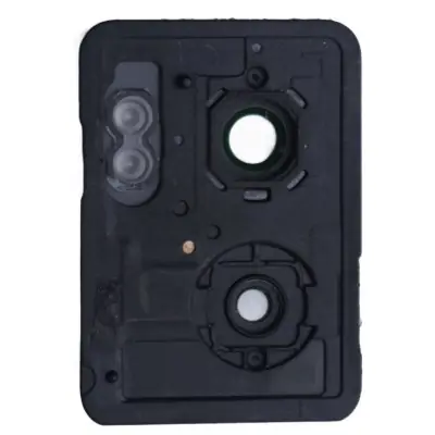 Camera Lens Glass with Frame for Oppo K10 5G Black image 2
