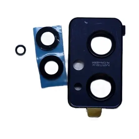 Camera Lens Glass with Frame for Realme 9i Black