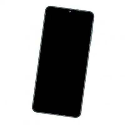 Camera Lens Glass with Frame for Samsung Galaxy A12 White