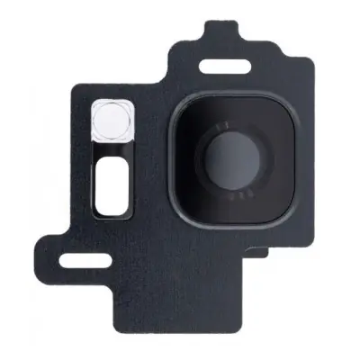 Camera Lens Glass with Frame for Samsung Galaxy S8 Black image 2