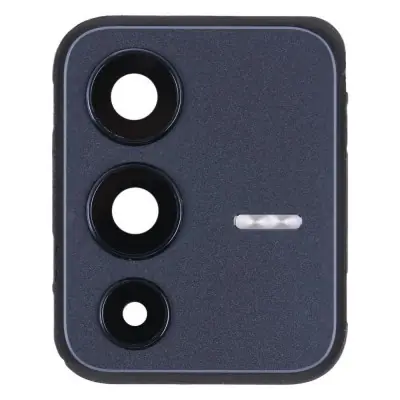 Camera Lens Glass with Frame for Vivo V23 Pro  Black