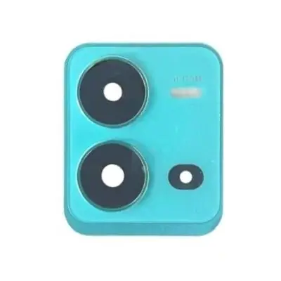 Camera Lens Glass with Frame for Vivo V25 Blue