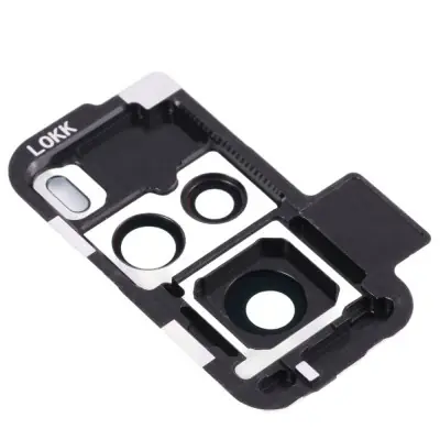 Camera Lens Glass with Frame for vivo X60 Black image 3