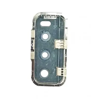 Camera Lens Glass with Frame for Vivo Y20 2020 White image 2