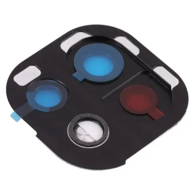 Camera Lens Glass with Frame for Xiaomi Mi 11 Lite Black image 3