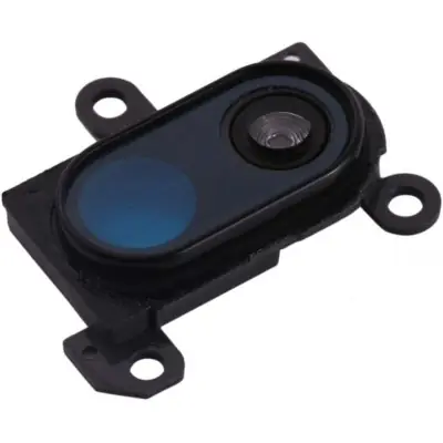 Camera Lens Glass with Frame for Xiaomi Redmi 8A Dual White image 2