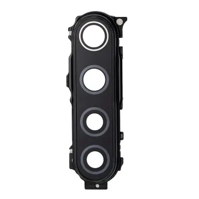 Camera Lens Glass with Frame for Xiaomi Redmi Note 8 Black image 2