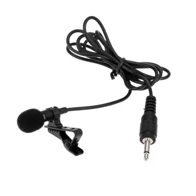 Collar Clip On Microphone for Samsung Galaxy S10 - Professional Condenser Noise Cancelling Mic