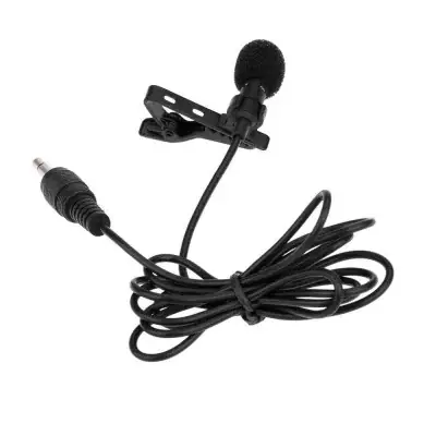 Collar Clip On Microphone for Samsung Galaxy S22 Ultra 5G - Professional Condenser Noise Cancelling Mic