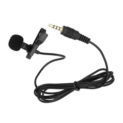 Collar Clip On Microphone for Samsung Galaxy S8 Plus - Professional Condenser Noise Cancelling Mic