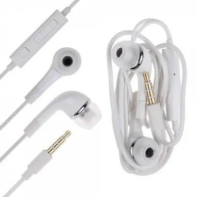 Earphone for Samsung Galaxy S20 FE 5G - Handsfree, In-Ear Headphone, White