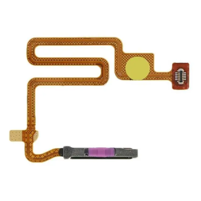 Fingerprint Sensor with Flex Cable for Realme 8 5G Blue image 3