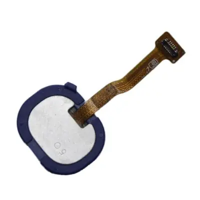 Fingerprint Sensor with Flex Cable for Samsung Galaxy M21 Blue image 2