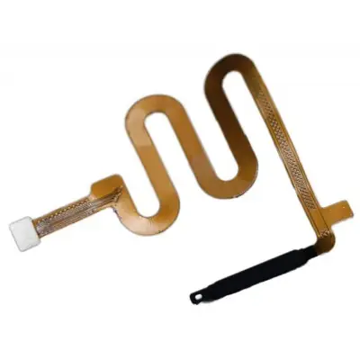 Fingerprint Sensor with Flex Cable for Tecno Pova 2 Black