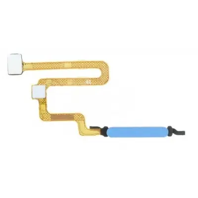 Fingerprint Sensor with Flex Cable for Xiaomi Poco X4 Pro 5G Blue image 2