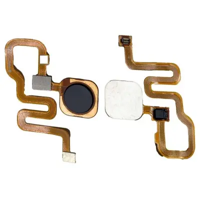 Fingerprint Sensor with Flex Cable for Xiaomi Redmi Note 6 Pro Black