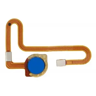 Fingerprint Sensor with Flex Cable for Xiaomi Redmi Note 8 Blue image 2