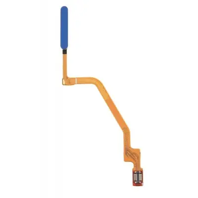 Fingerprint Sensor with Flex Cable for Xiaomi Redmi Note 9 Pro Max Blue image 2
