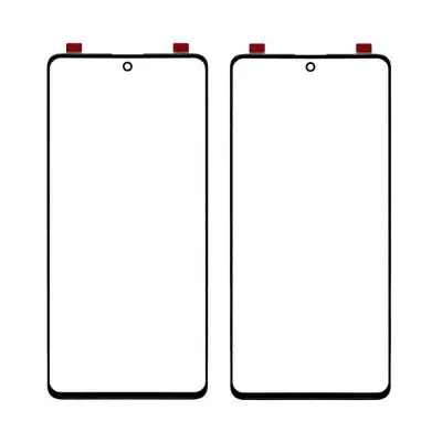 Front Glass for Samsung Galaxy M51 - Black