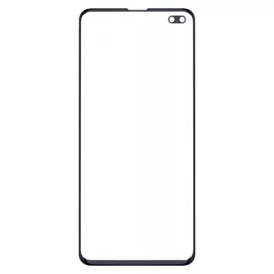 Front Glass for Samsung Galaxy S10 Plus - Black image 2