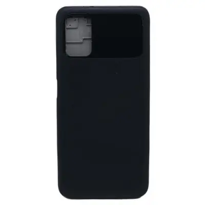 Full Body Housing for Xiaomi Poco M3 - Black image 2