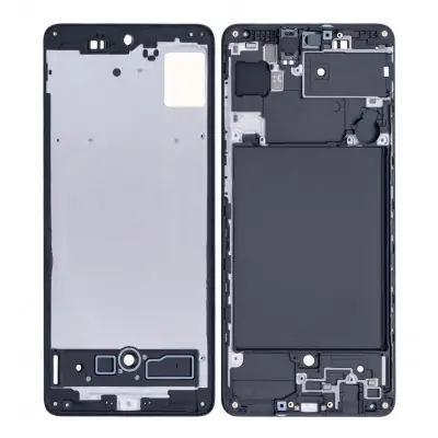 LCD Frame Middle Chassis for Samsung Galaxy A71 - Black