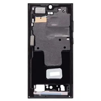 LCD Frame Middle Chassis for Samsung Galaxy S23 Ultra - Black image 2