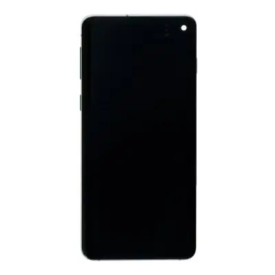 LCD with Touch Screen for Samsung Galaxy S10 - Black (display glass combo folder) image 2