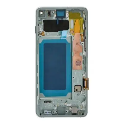LCD with Touch Screen for Samsung Galaxy S10 - Black (display glass combo folder) image 3