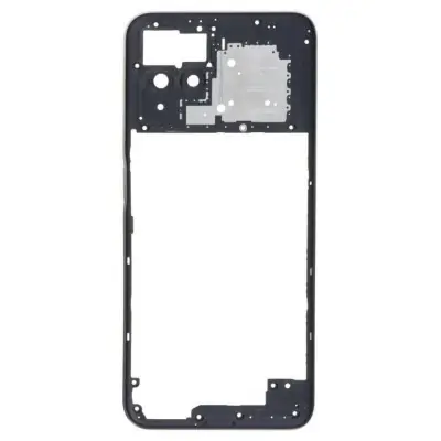 Middle Frame Ring Only for Realme 8i Black image 3