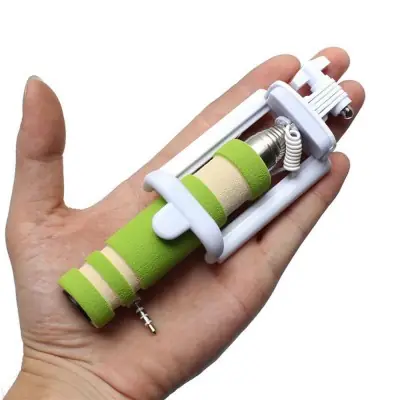 Mini Selfie Stick for Samsung Galaxy S8 Plus - With Aux Cable