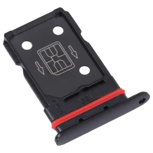 SIM Card Holder Tray for OnePlus 9RT 5G - Black image 2
