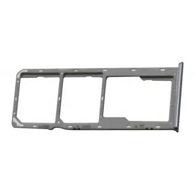 SIM Card Holder Tray for Oppo A15s - Silver image 2