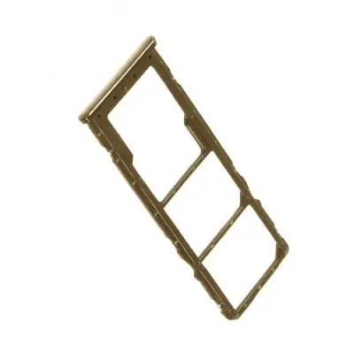SIM Card Holder Tray for Oppo A7 - Gold